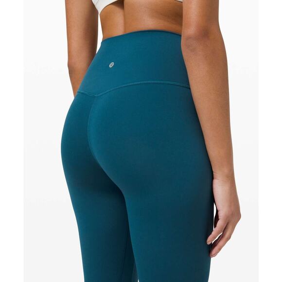 Lululemon Align Pant II 25" Size 0 Blue Nulu EUC - Picture 3 of 9